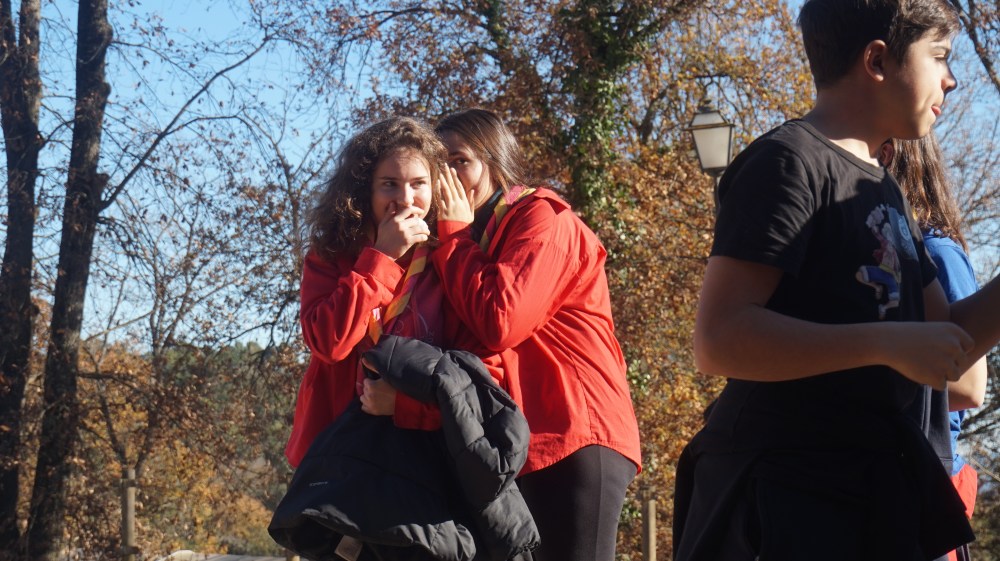 caravel·les explicant-se un secret